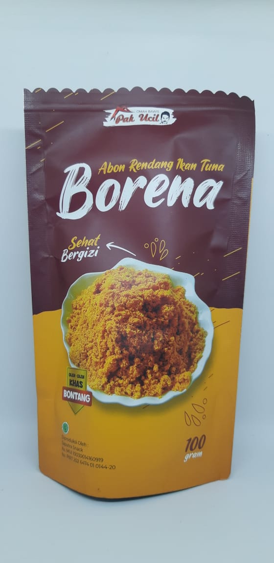 BORENA (Abon Rendang Ikan Tuna)