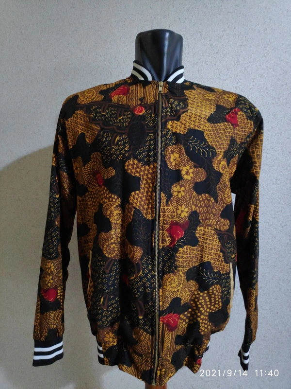 Bomber Jaket Batik Tulis