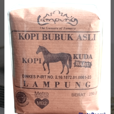 Kopi Kuda Baru Lampung 225gram