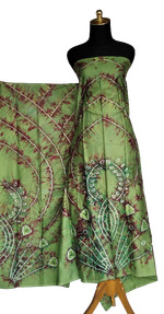 Kain sasirangan katun satin