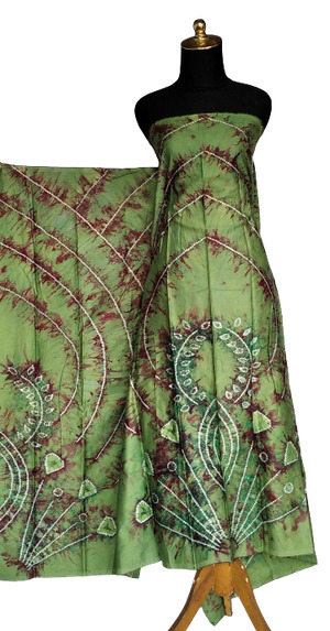 Kain sasirangan katun satin
