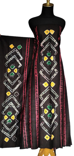 Kain sasirangan katun satin