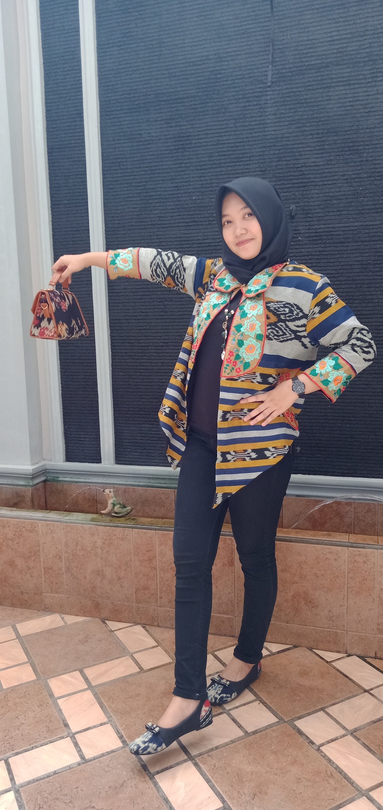 Outer ikat bordir