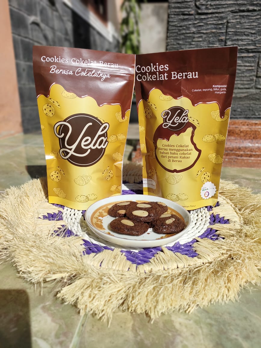 Cookies cokelat Berau