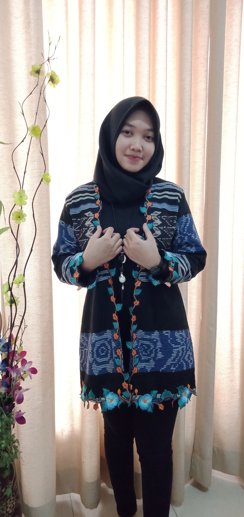 Outer ikat bordir