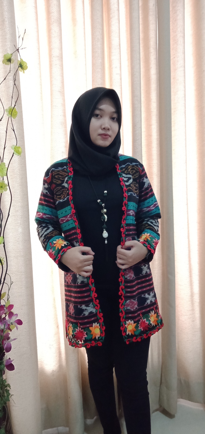 Outer ikat bordir