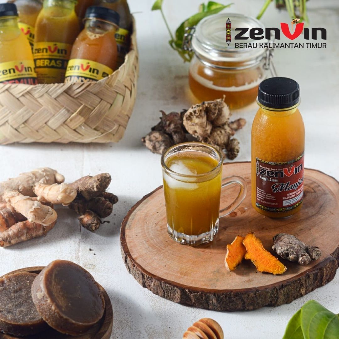 Minuman Herbal ZenVin Manjakani