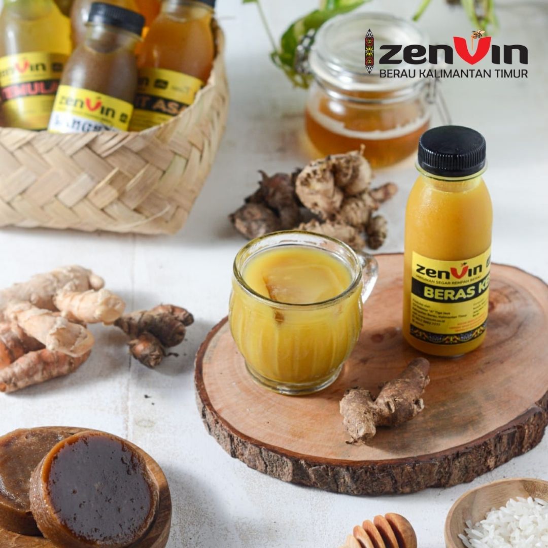 Minuman Herbal ZenVin Beras Kencur