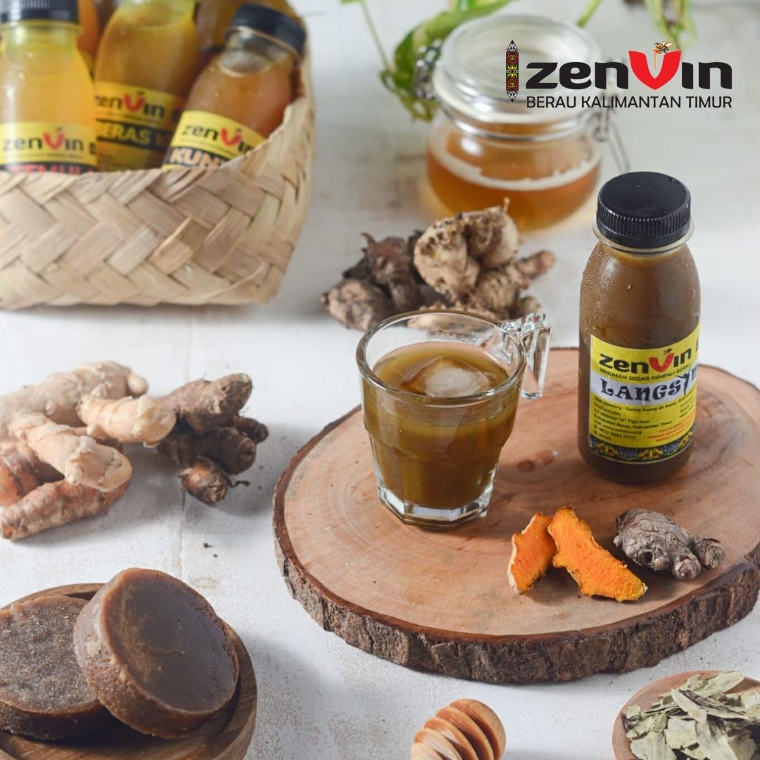 Minuman Herbal ZenVin LangsingKoe