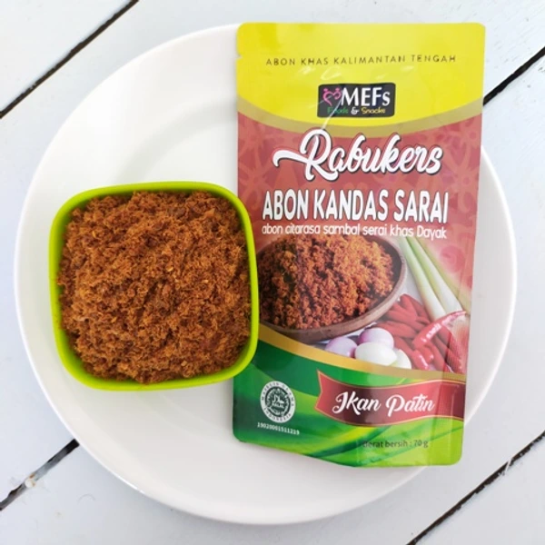 Abon Kandas Sarai Ikan Patin MEFs [70 g]