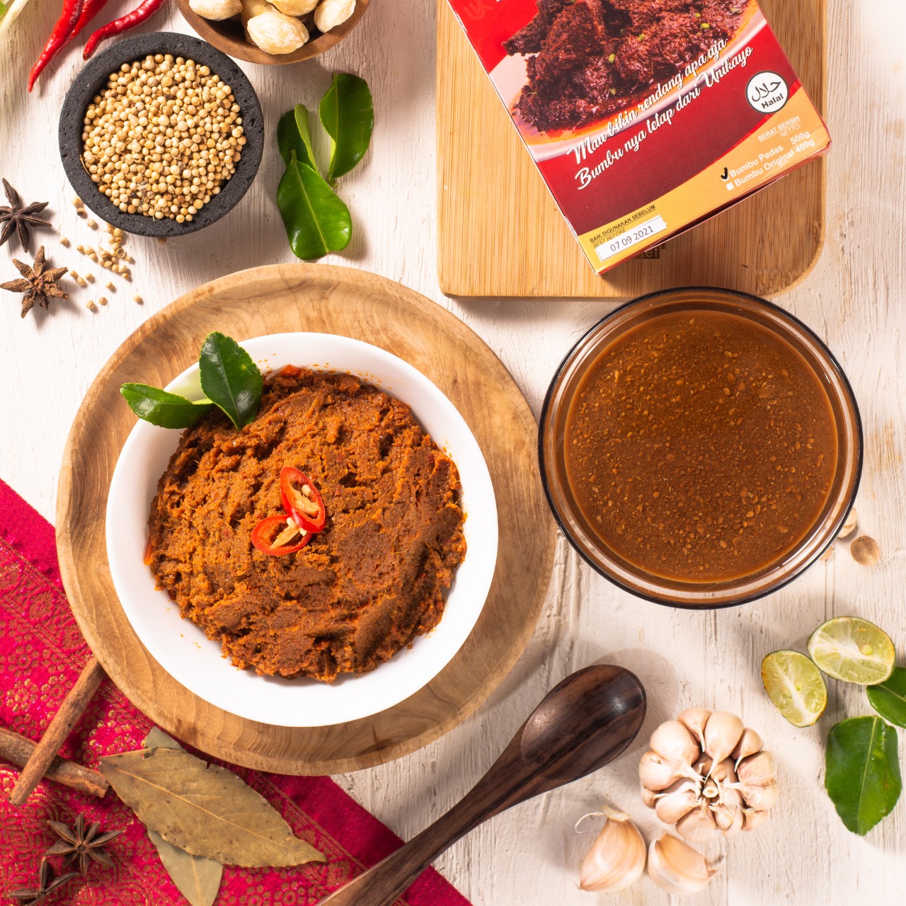 Bumbu Rendang Instan Spicy