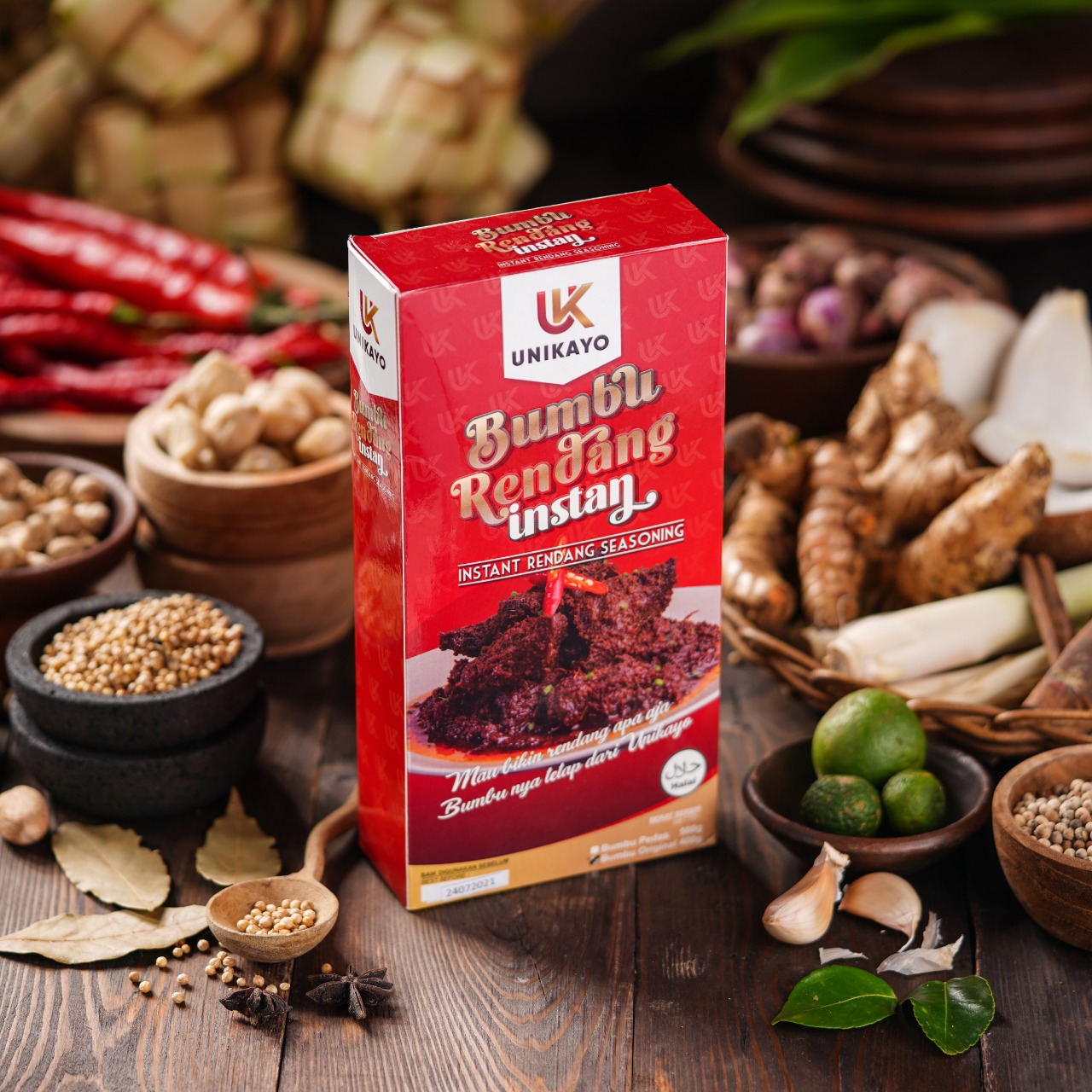 Bumbu Rendang Instan Spicy